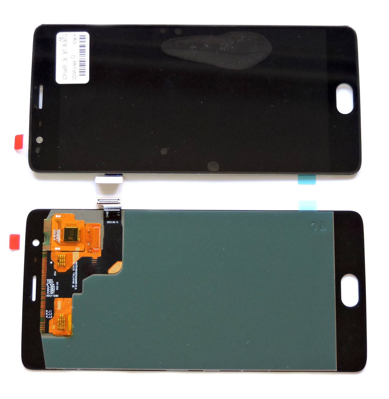 

Дисплей OnePlus 3 модуль в сборе с тачскрином, черный OLED