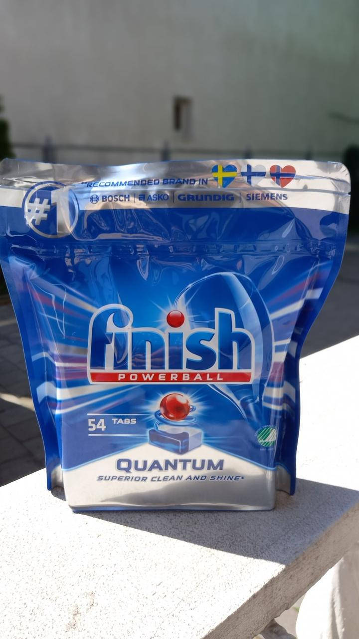 

Finish Quantum Max. Новый Finish Quantum – это удобные таблетки для посудомоечной машины