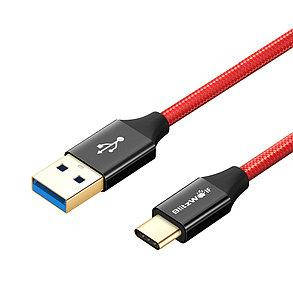 

Кабель BlitzWolf® AmpCore Turbo BW-TC9 3A Кевлар|позолота|USB 3.0 (скорость до 5 Гбит / с) |Тип-С