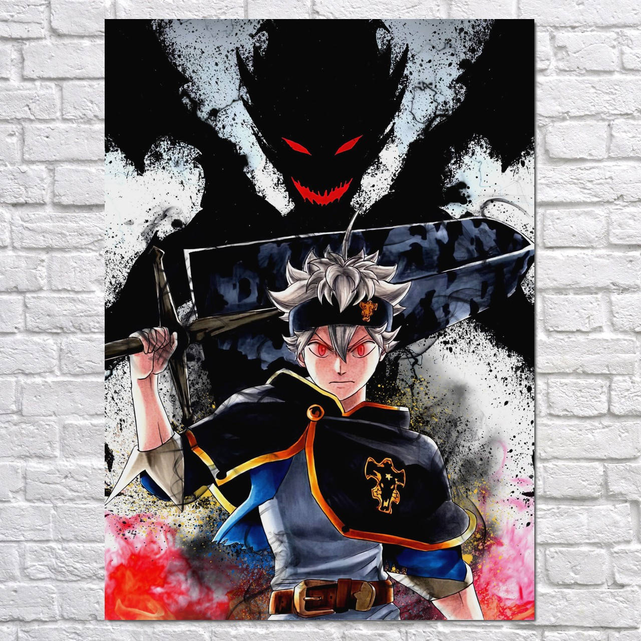 

Плакат "Чёрный клевер, Black Clover" (артикул 5289) 42, Полуглянец, 30