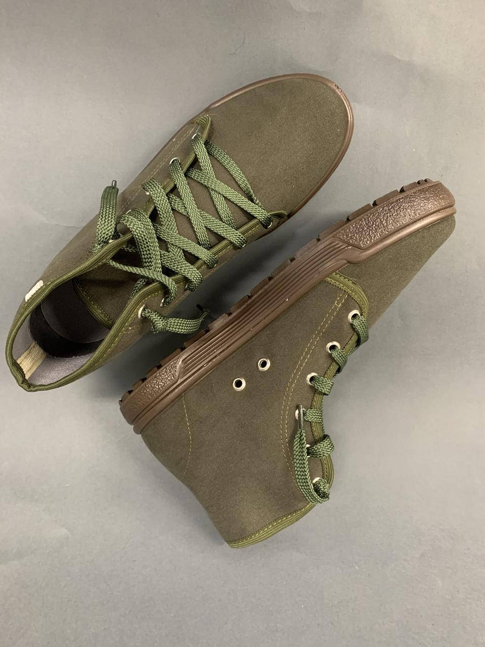 

Мужские кеды высокие хаки LITMA MARK GREEN 42