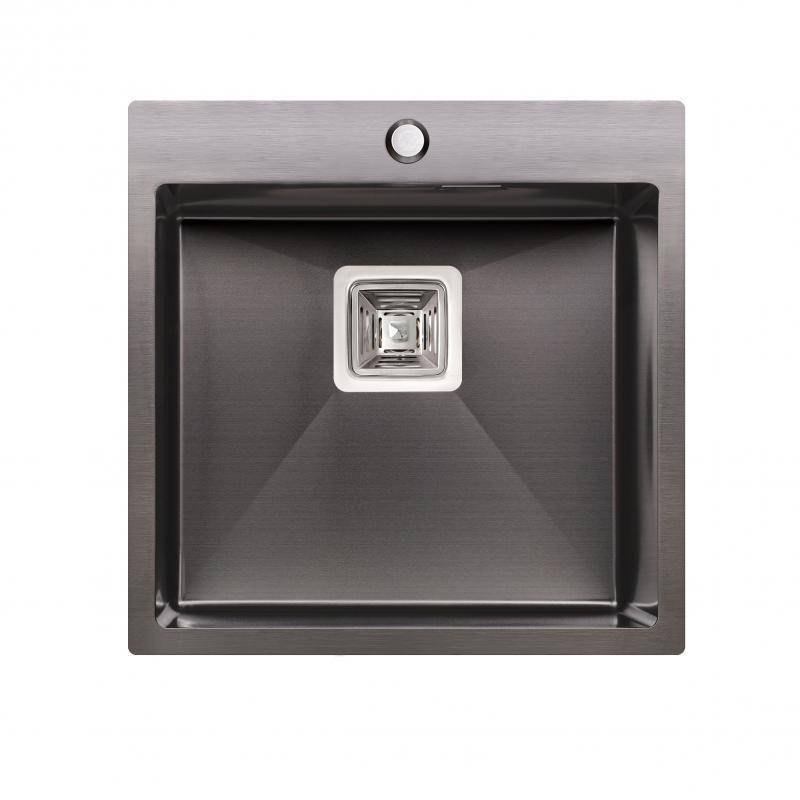 

Кухонна мийка Qtap DK5050BL 2.7/1.0 мм Black (QTDK5050BLPVD2710)