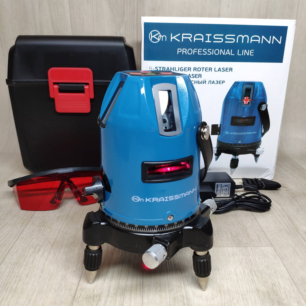 

Лазерный уровень (нивелир) KRAISSMANN 5 LL 30