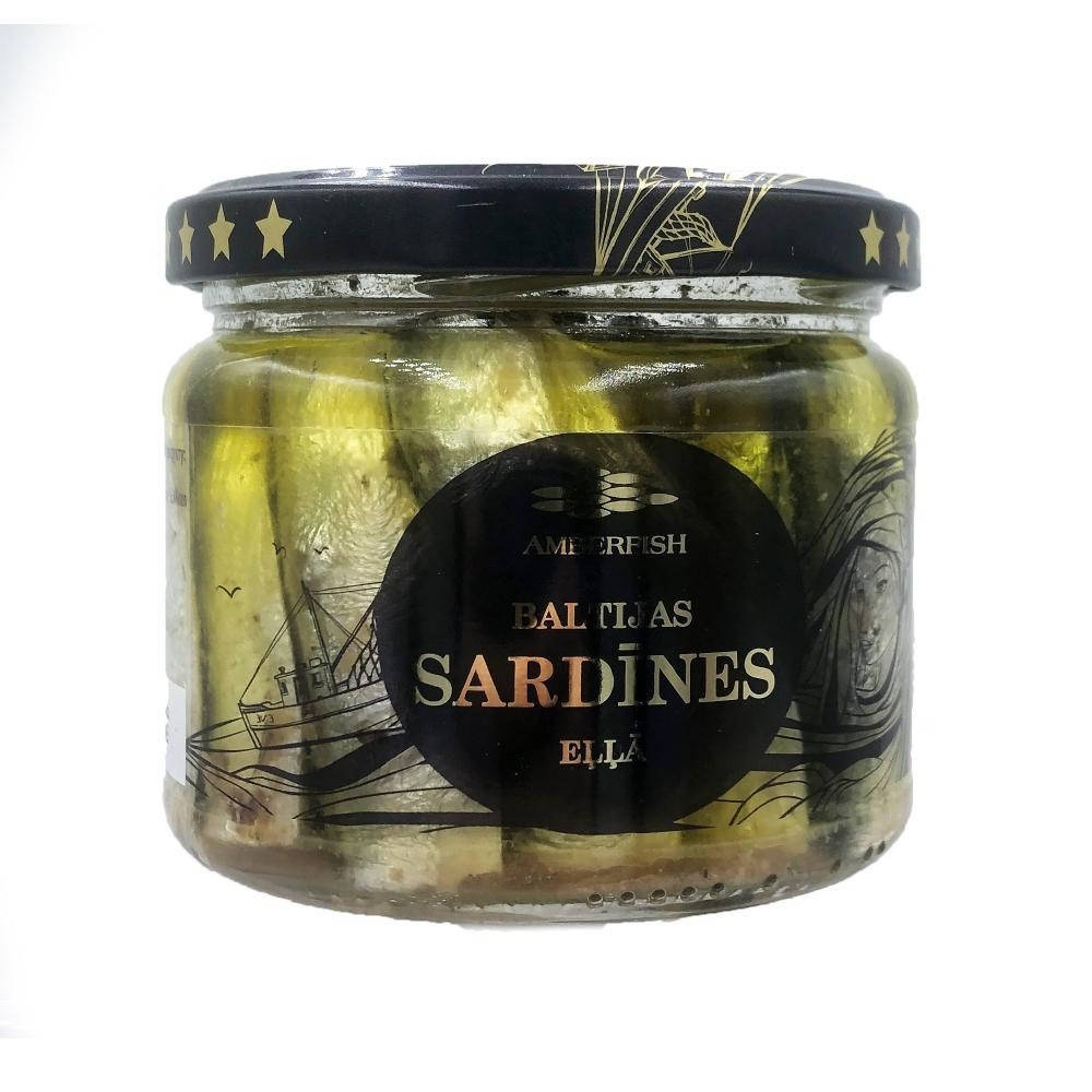 

Сардина Балтийская в масле Amberfish Baltijas Sardinas Ella 250 г Латвия