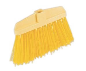 

Метла без ручки YELLOW нейлон 24х3,5х20 жесткая, Желтый