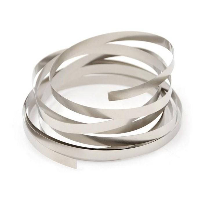 

Лента стальная никелированная 0.12*4мм фасованная по 1м