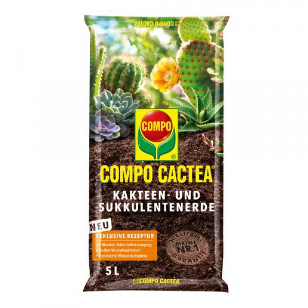 

Торфосмесь для кактусов Compo Sana 5 л. (1221)