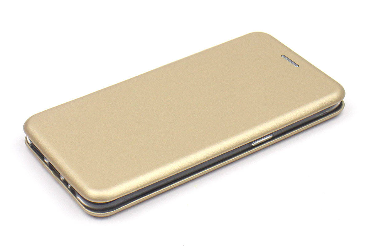 

Чехол книжка Level для Realme C2 Экокожа Золотой