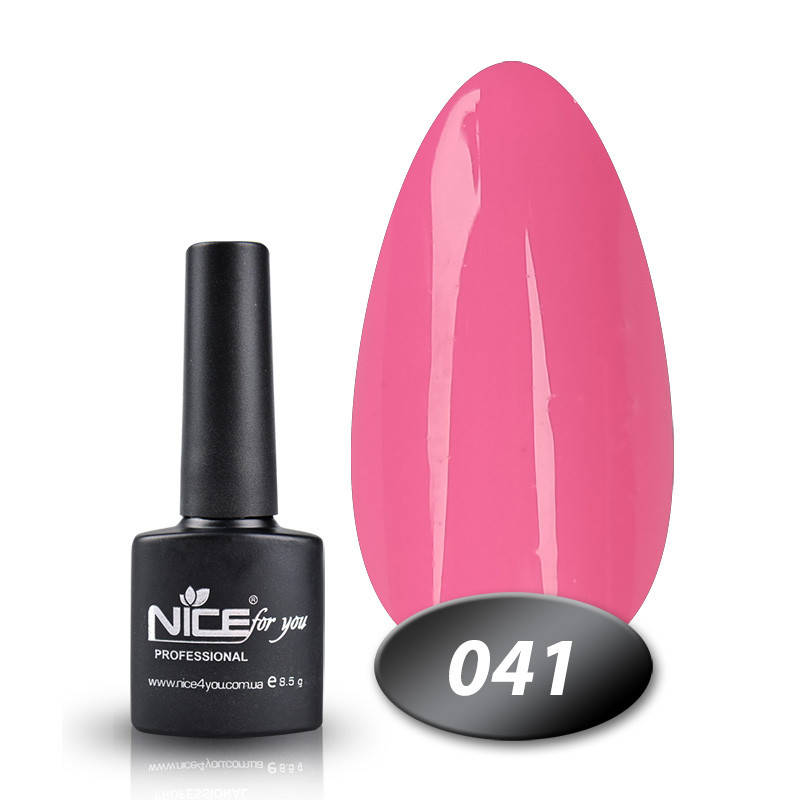 

Гель-лак Nice for you 041 ультра-розовый 8,5 мл