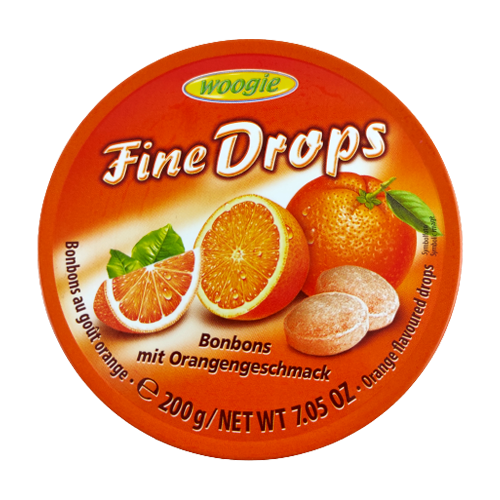 

Льодяники Дропс апельсин Drops orange 200g 10шт/ящ (Код : 00-00003489)