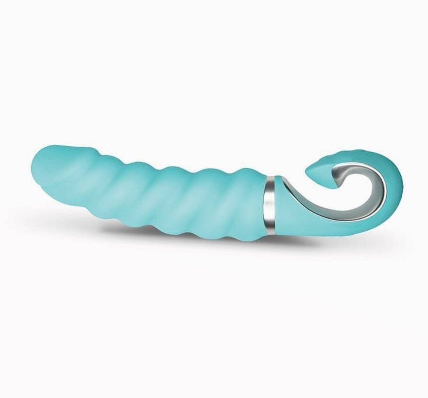 

Стимулятор точки G Gvibe Gjack 2 размеры 22*3,7 см (голубой) Великобритания