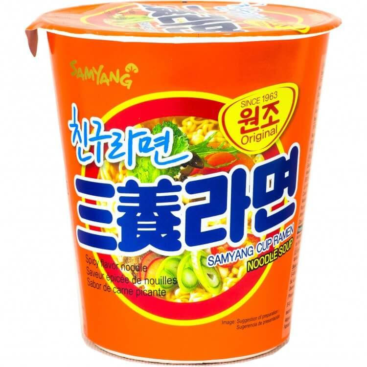 

Суп рамен у стакані 1963 Original Samyang 65г