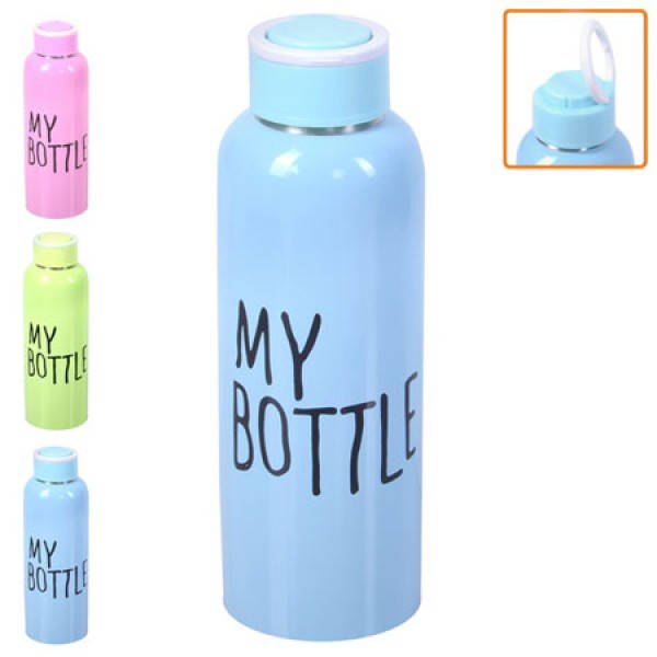 

Бутылка спортивная железная "My bottle" 650мл, J00195