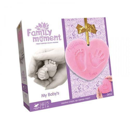 

Набор для отпечатка ручки и ножки "Family Moment", FMM-01-02 (рус)