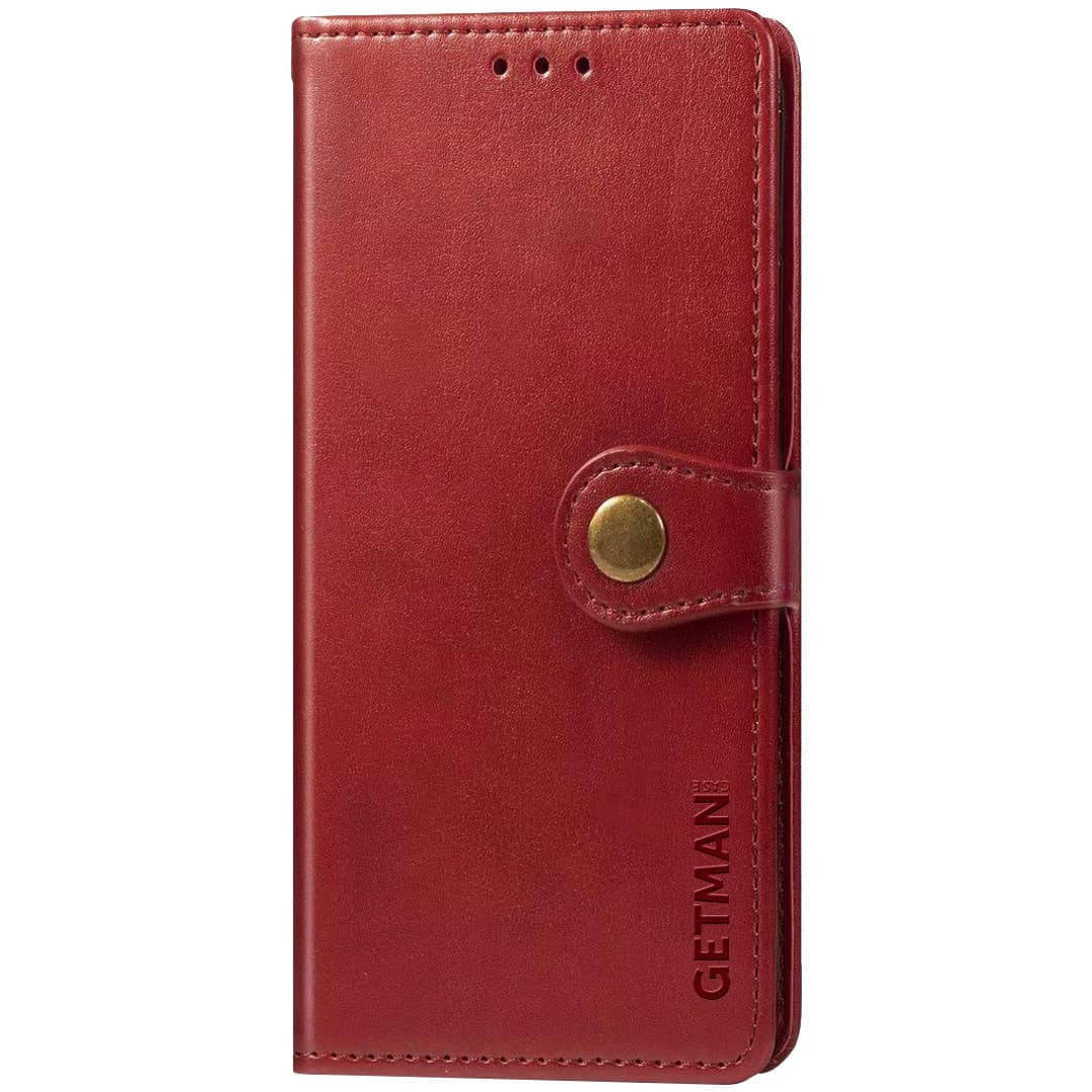 

Кожаный чехол книжка Gallant (PU) для TECNO POP 4 LTE, Красный