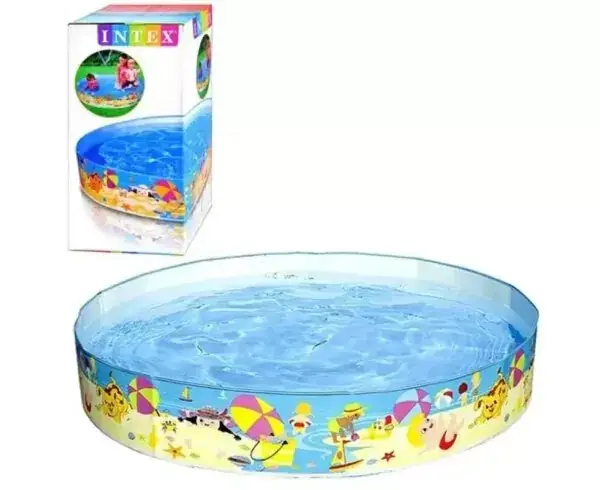 

Бассейн детский каркасный INTEX 450л., 1,43 кг, 152-25см