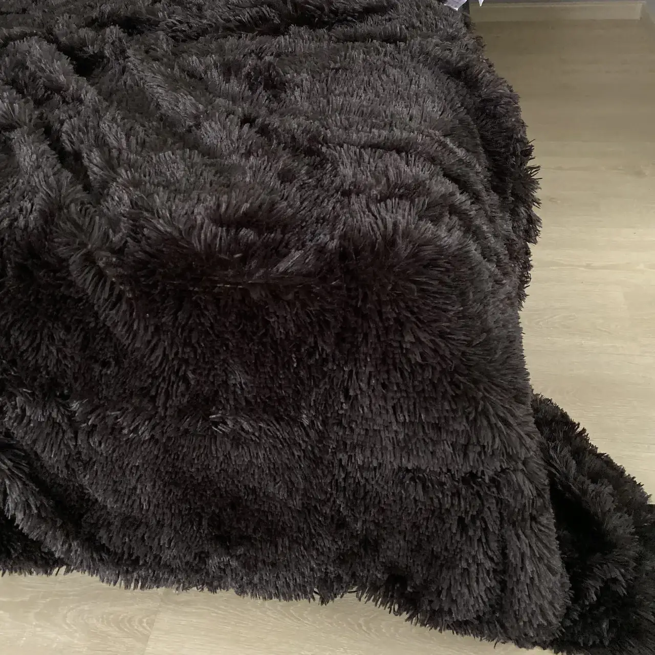 

Плед «Травка» 160*210 см (черный)