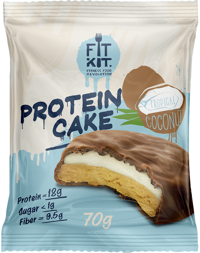 

Протеиновое печенье Souffle Fit Kit Тропический Кокос (70 грамм)