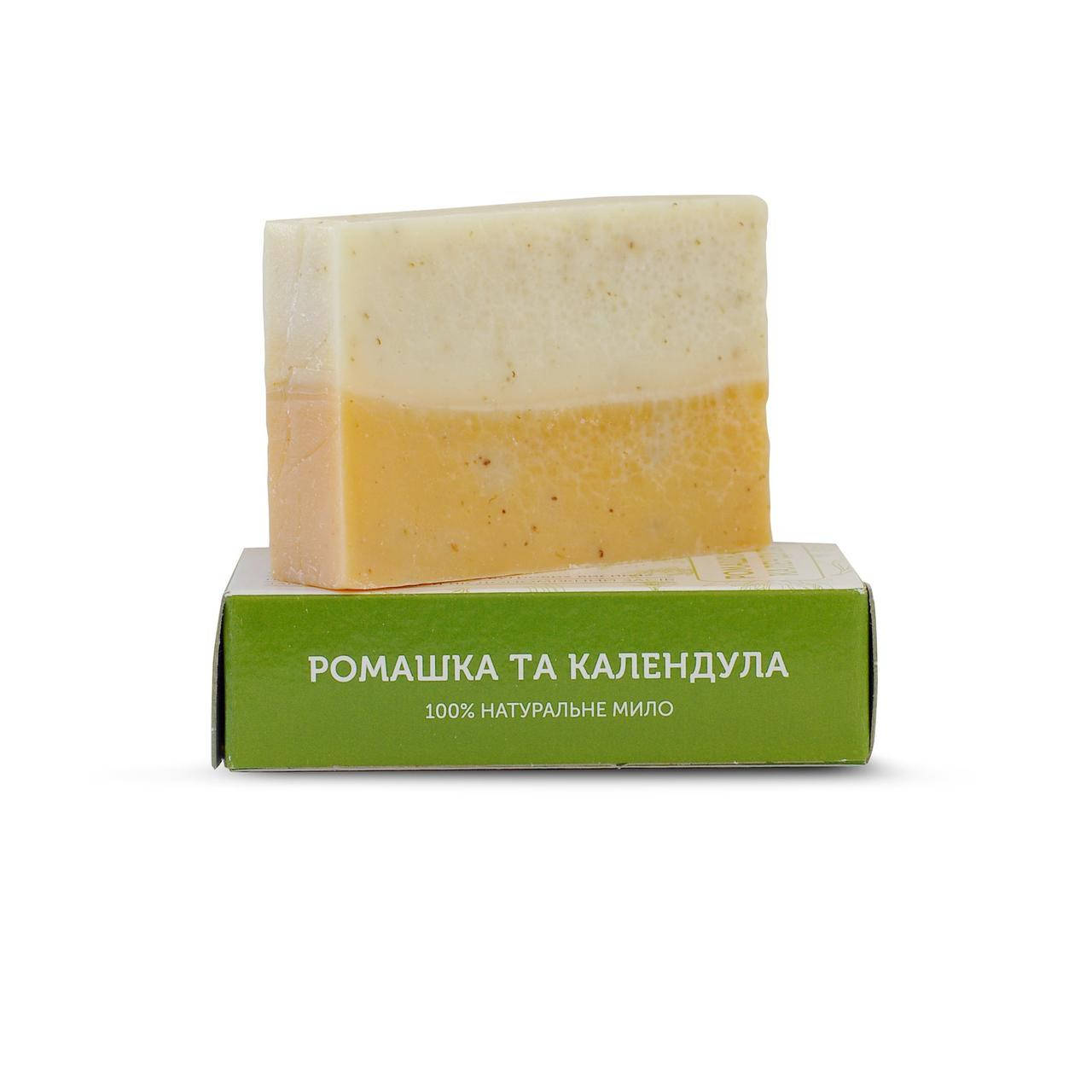 

Натуральное мыло "Ромашка и календула", ЯКА, 75 г