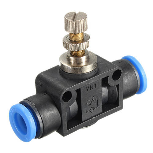 

Пневмо соединение цанговое с регулировкой подачи воздуха 6мм AIRKRAFT SPA06