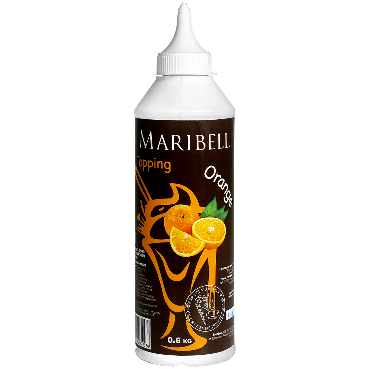 

Топпинг Maribell «Апельсин» 600 мл