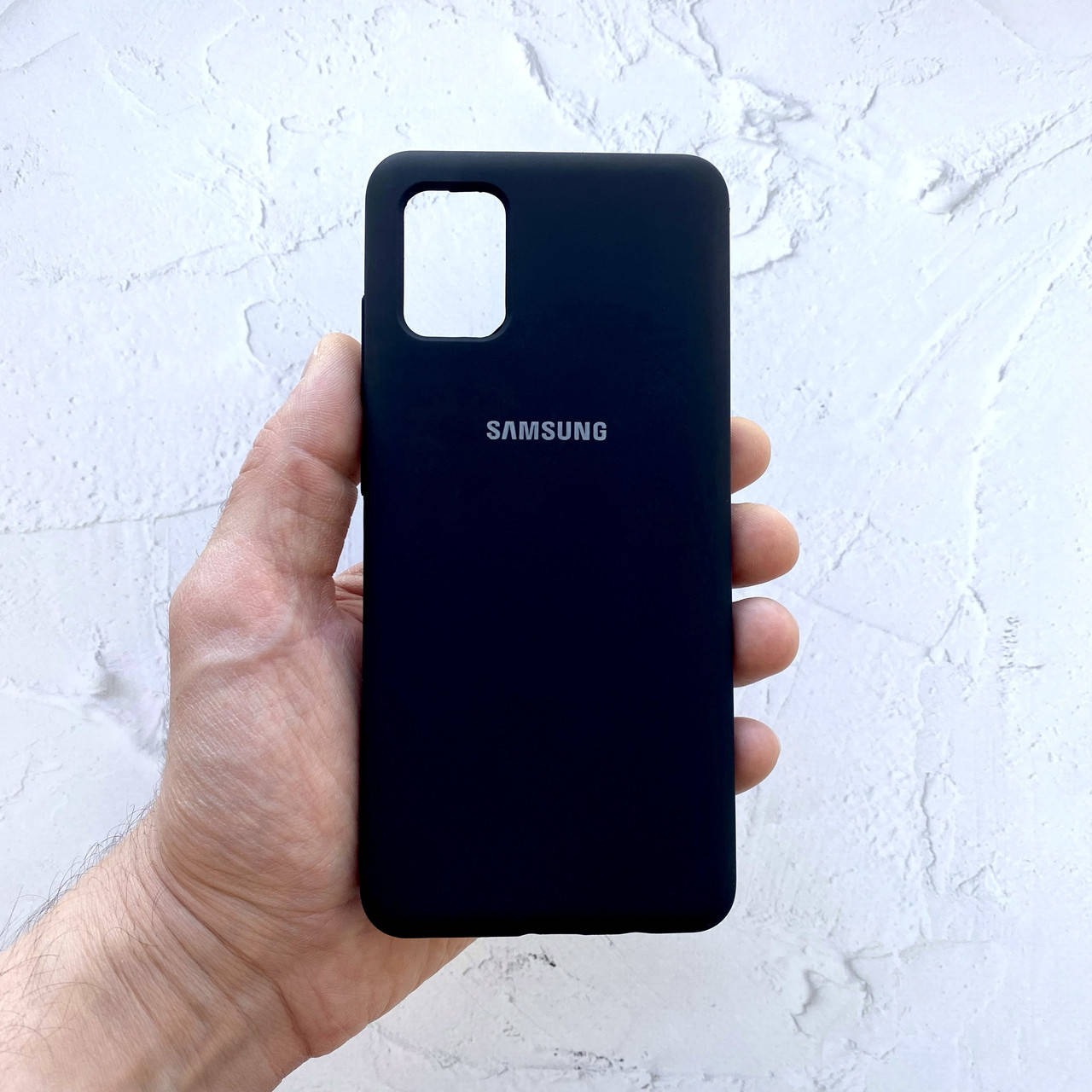 

Чехол на Samsung Galaxy A51 Silicone Case черный силиконовый / для Самсунг Гелекси А51