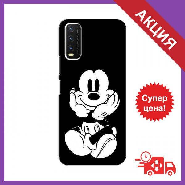

Чехол с принтом для ViVO Y20 / Чехол с картинкой на Виво Вай 20 / Чехол для ViVO Y20 (Микки Маус)