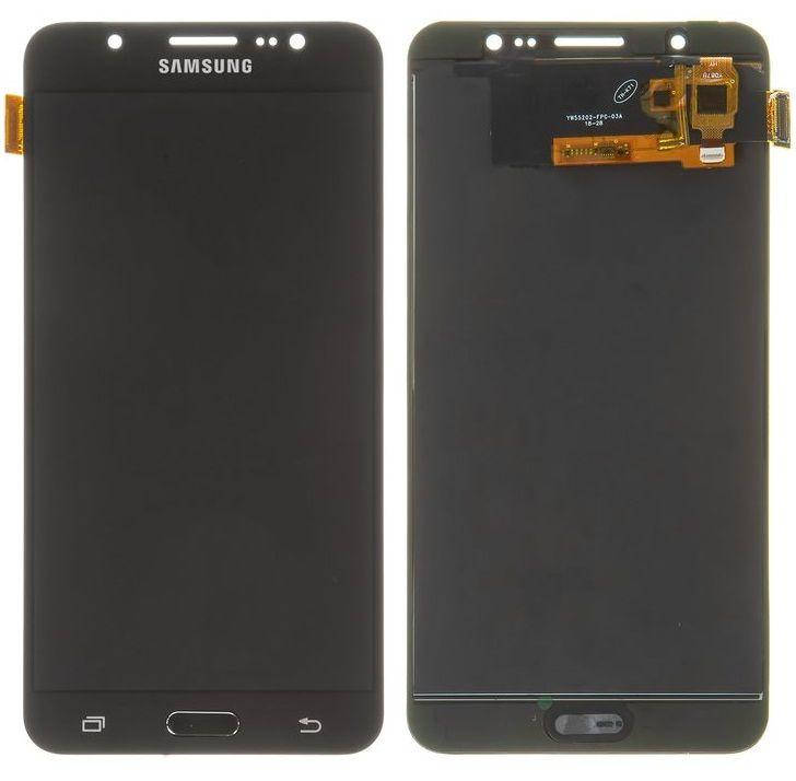 

Дисплей Samsung Galaxy J7 J710 2016 с тачскрином, TFT Китай, черный