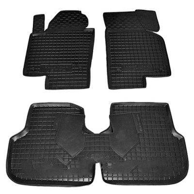 

Авто коврики в салон Volkswagen Jetta (2011>) (Avto-Gumm) автогум, Черный