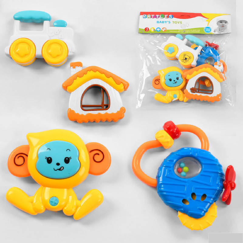 

Набор погремушек 4 шт. 8358 A-6