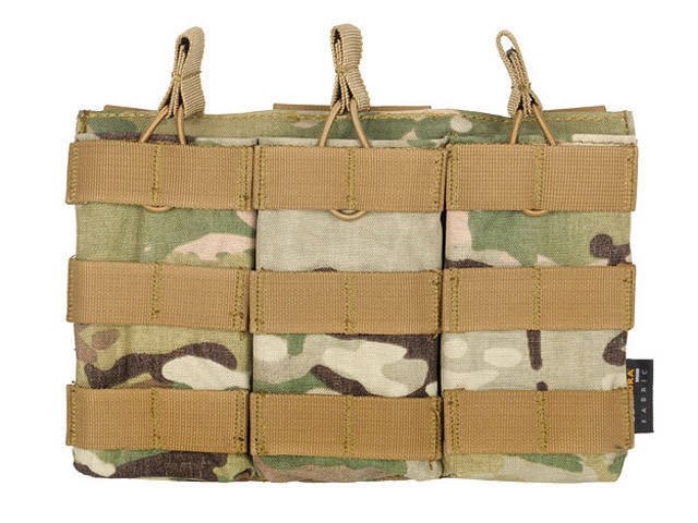 

Open Top Triple 5.56 Mag Pouch - Multicam [8FIELDS PREMIUM]