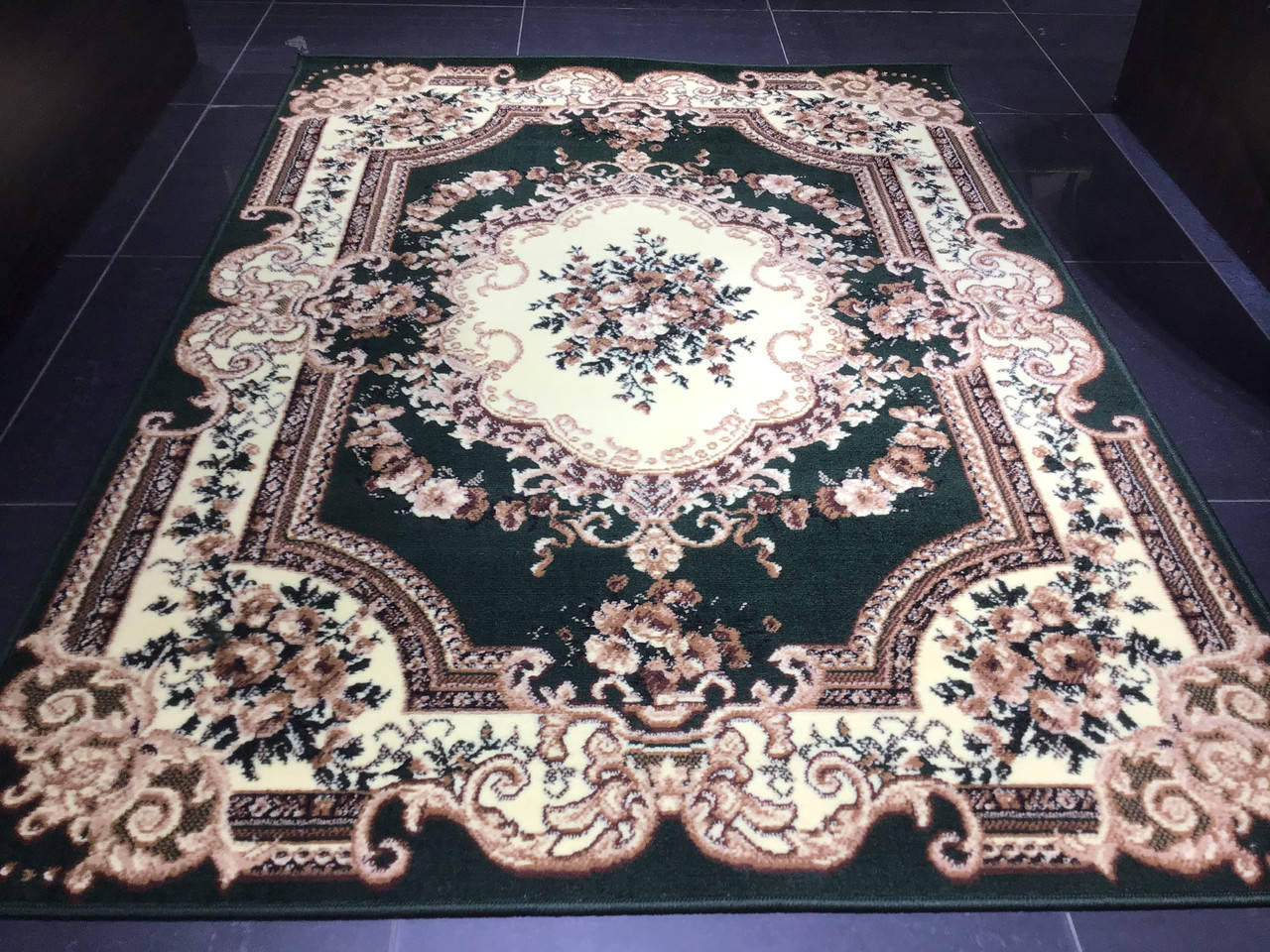 

Ковёр Gold 1,4*2,0 зелёная классика Karat Carpet