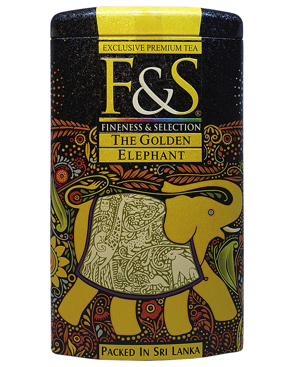 

Чай чорний цейлонский Pekoe F&S The Golden Elephant 150 г (54209)