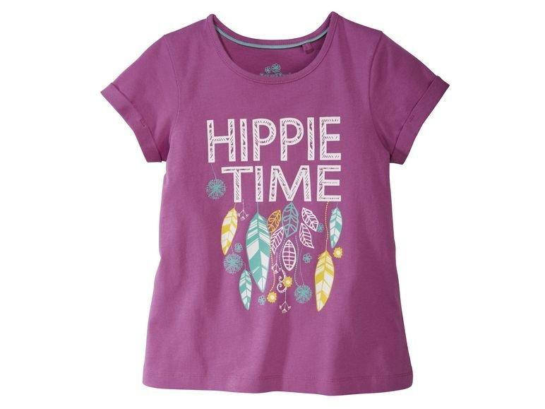 

Футболка для девочки Hippi Time Lupilu р.98/104см, Розовый