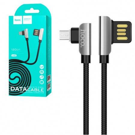 

Кабель Hoco U42 Exquisite steel micro-USB для синхронизации данных зарядки Белый