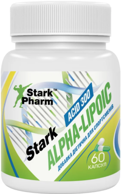 

Alpha Lipoic Acid (ALA) 300 мг Stark Pharm 60 tabs