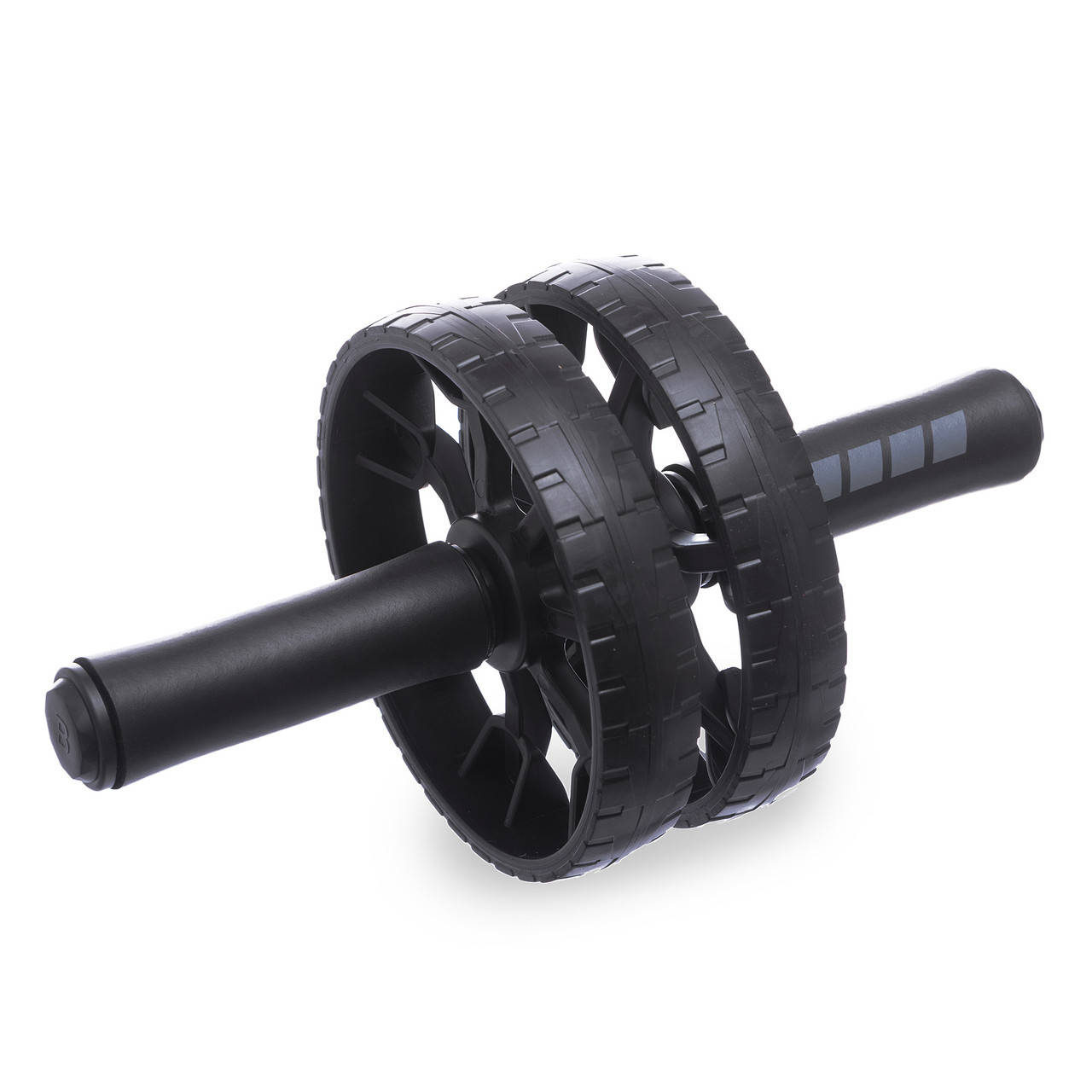 

Колесо для пресса двойное 1707 (ролик для пресса): металл + пластик, Черный