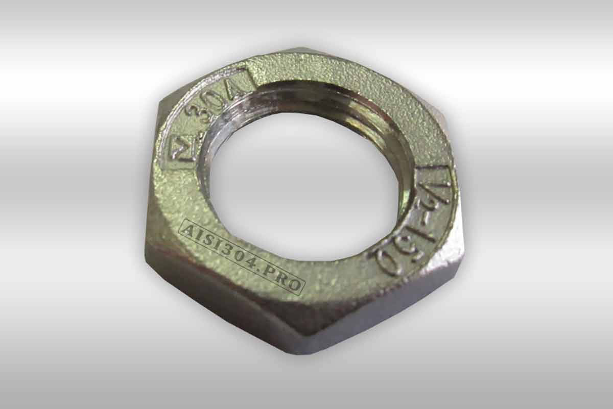 

Контргайка нержавеющая Ду 10 (3/8") AISI304