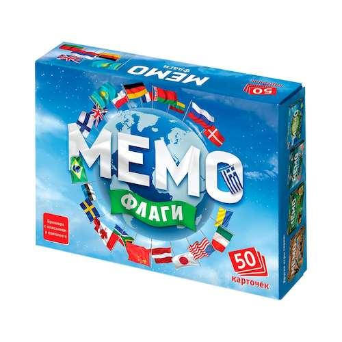 

Настольная игра Нескучные Игры МЕМО Флаги (7890)