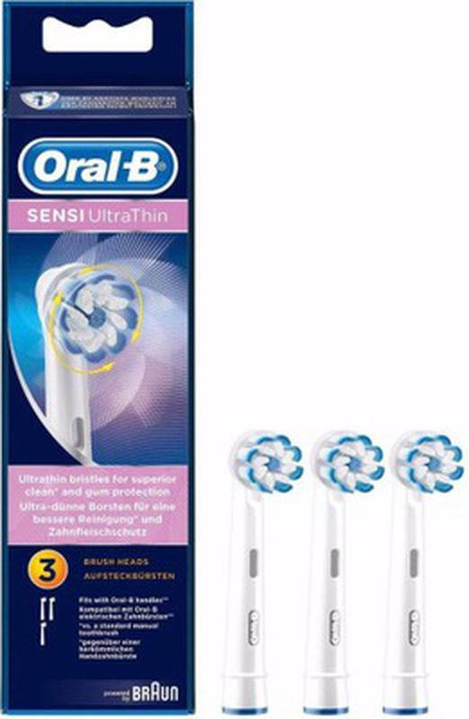 

Насадки для электрических зубных щеток SENSIUltraThin EB 60-3 шт в наборе
