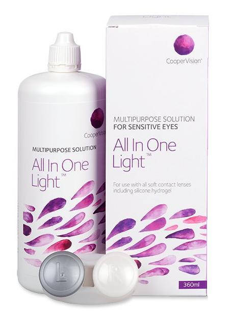 

Раствор для чувствительных глаз All in One Light 360