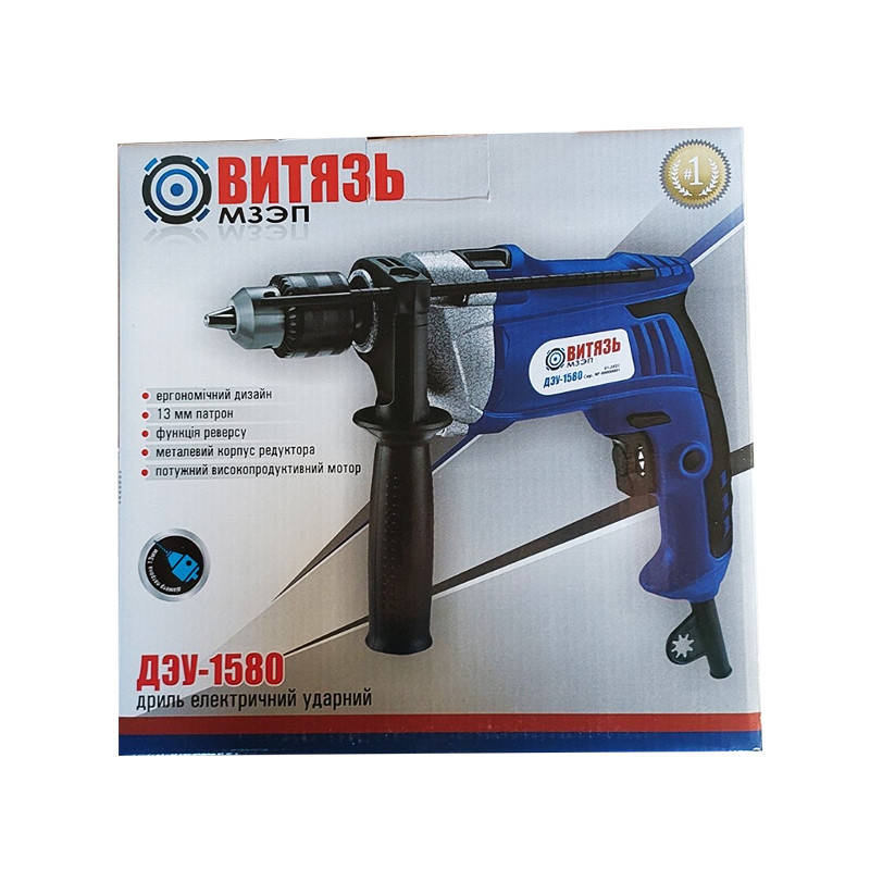 

Дрель ударная Витязь ДЭУ-1580