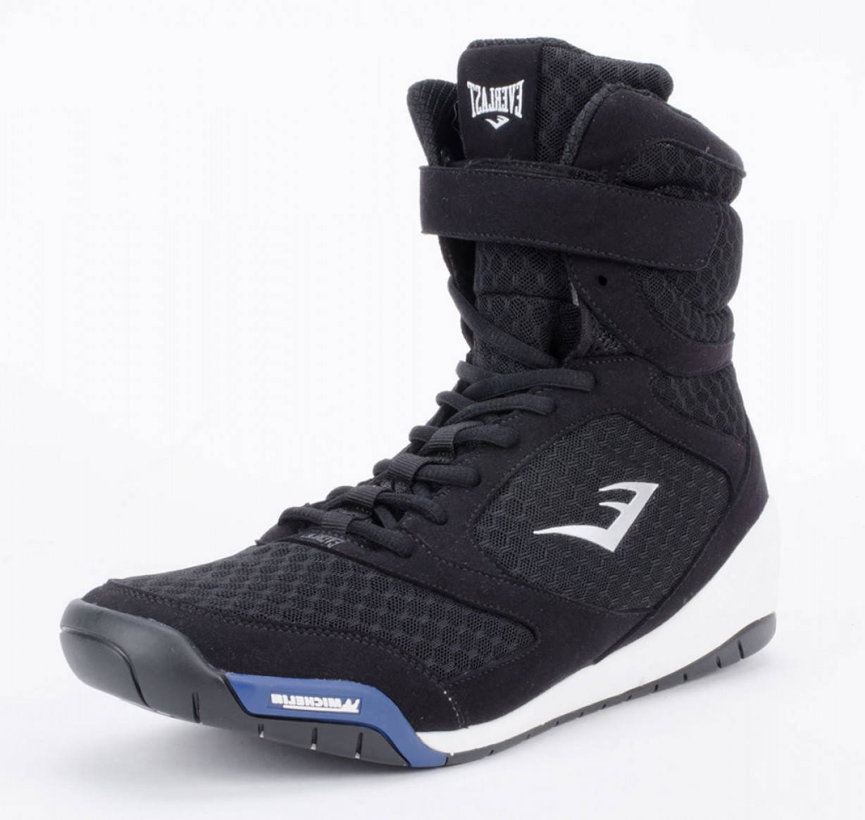 

Боксерки Everlast Elite High Top черные, обувь для бокса Еверласт 43, Черный