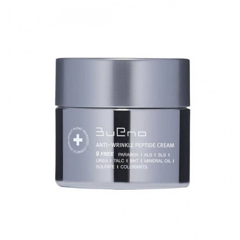 

Антивозрастной пептидный крем против морщин Bueno Anti-Wrinkle Peptide Cream, 80 мл