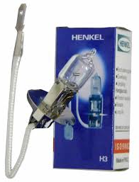 

Автолампа галогеновая H3 12V 55W, Белый