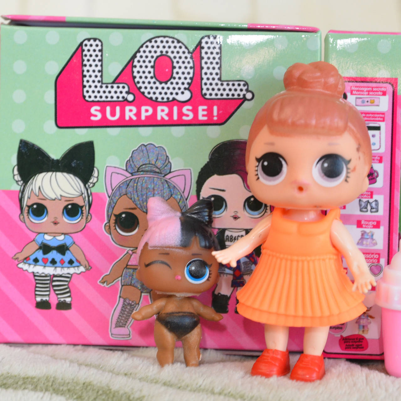 

LQL 2 серия. 2 куклы в 1 шаре (10 см).