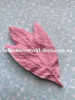 

Молд лист Пиона, 6,7смх3,5см