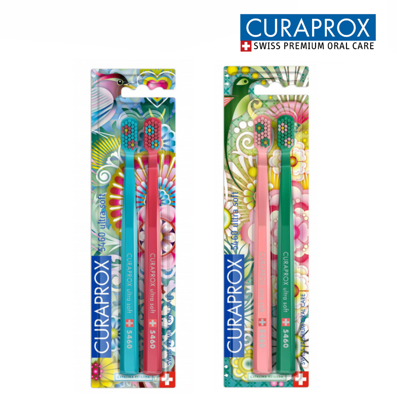 

Набор зубных щеток Curaprox Ultra Soft CS5460 Summer Лето 2 шт