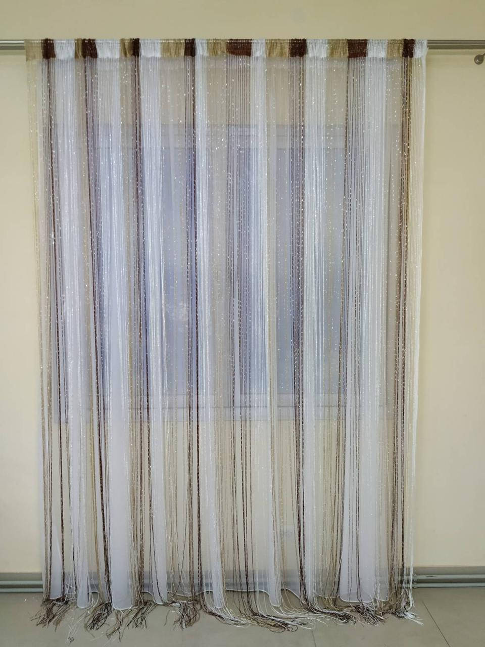 

Штори нитки 3д