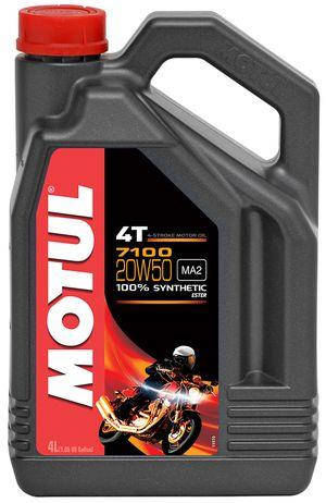 

Моторное масло MOTUL 7100 4T SAE 20W50 4л Моторное масло для мотоциклов 100% синтетическое